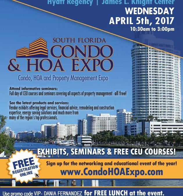 South Florida Condo & HOA Expo April 5 2017
